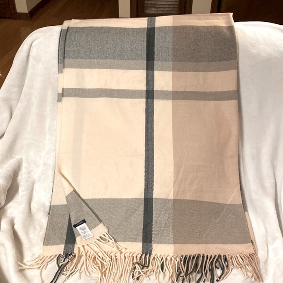 BNWOT J. Crew Mercantile Plaid Blanket Scarf - Picture 1 of 4